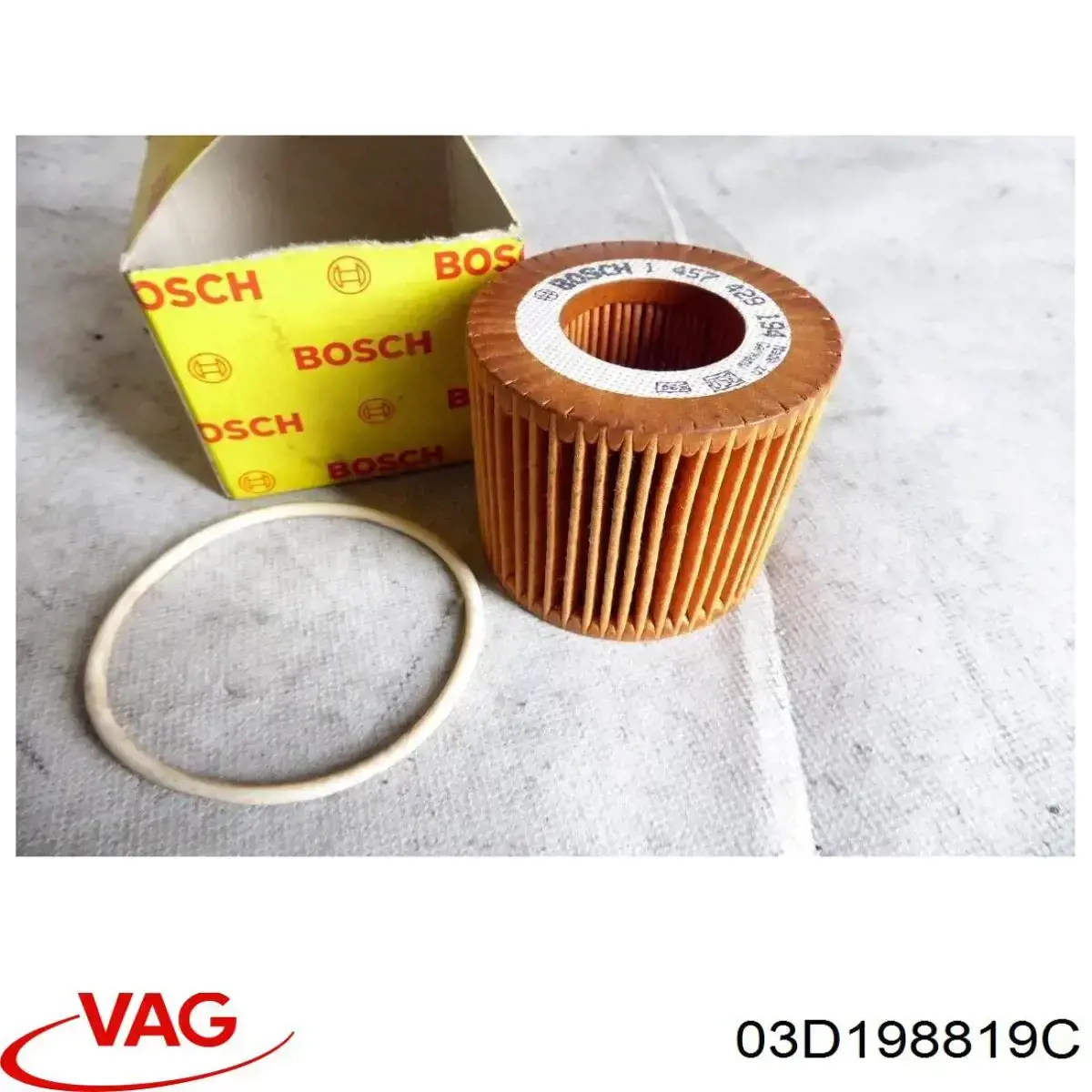 Filtro de óleo 03D198819C VAG