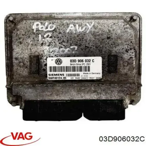 ЭБУ двигателем VAG 03D906032C цена, от 25.42 USD