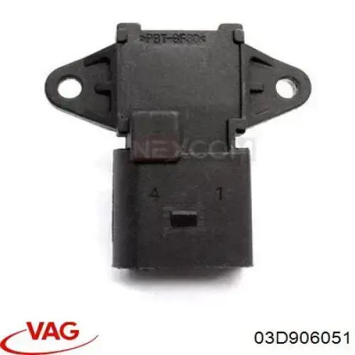 Датчик абсолютного давления в коллекторе VAG 03D906051 цена, от 10.10 USD