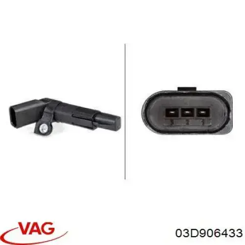 Купить 03D906433 VAG Датчик оборотов коленвала