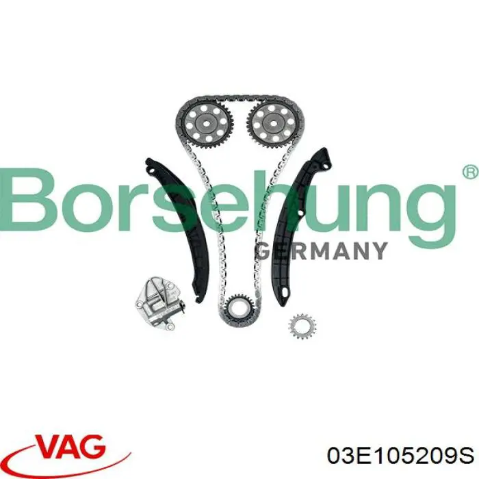 Звезда коленвала вала VAG 03E105209S цена, от 58.60 USD