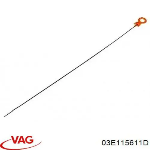 03E115611D VAG щуп (индикатор уровня масла в двигателе)