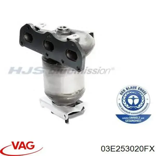 Выпускной коллектор 03E253020FX VAG