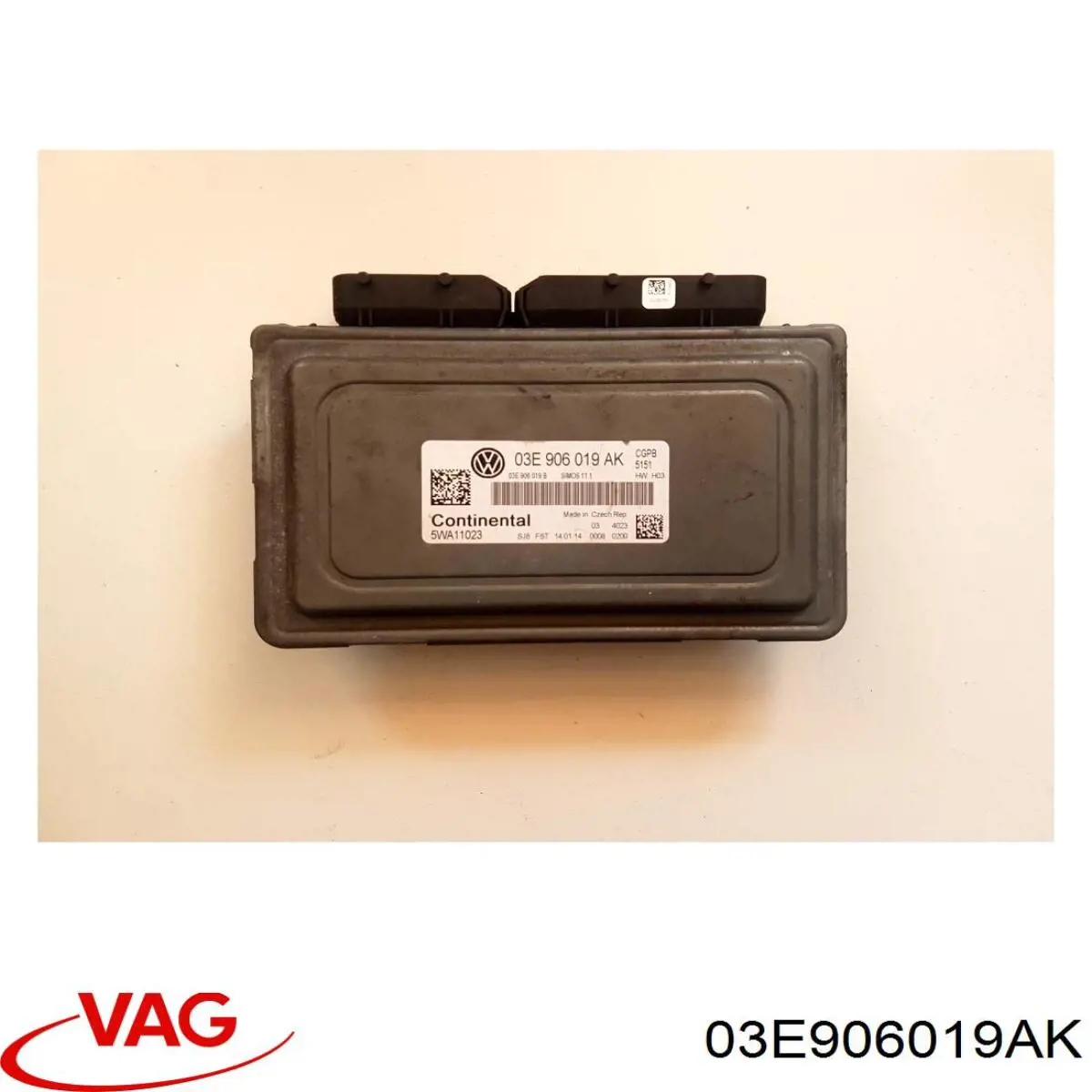 Купить 03E906019M VAG Электронный блок управления двигателем
