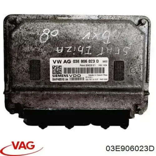 Купить Блок управления двигателем Сеат Кордоба  6L2