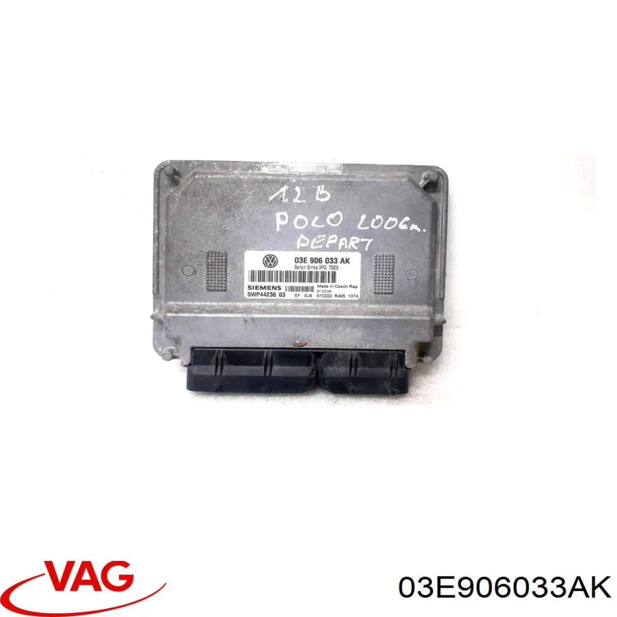 Купить 03E906033AK VAG Электронный блок управления двигателем