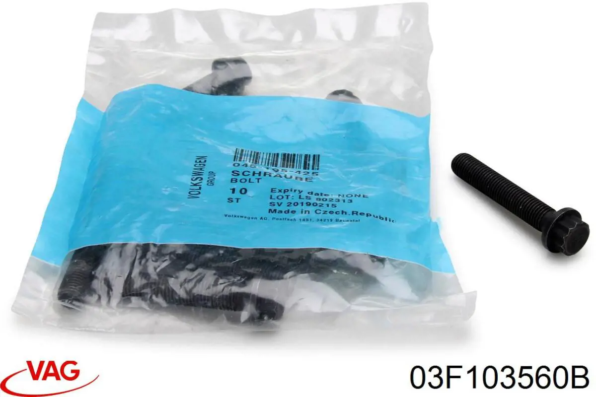 Купить 03F103560B VAG 