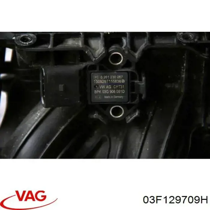 Купить 03F129709F VAG Впускной коллектор
