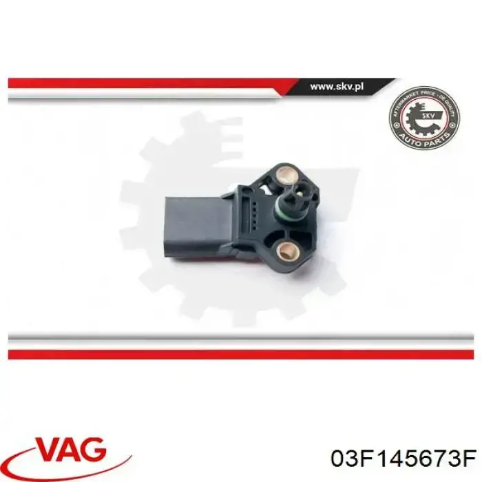 Купить 03F145673F VAG Датчик нагнетания воздуха в турбину