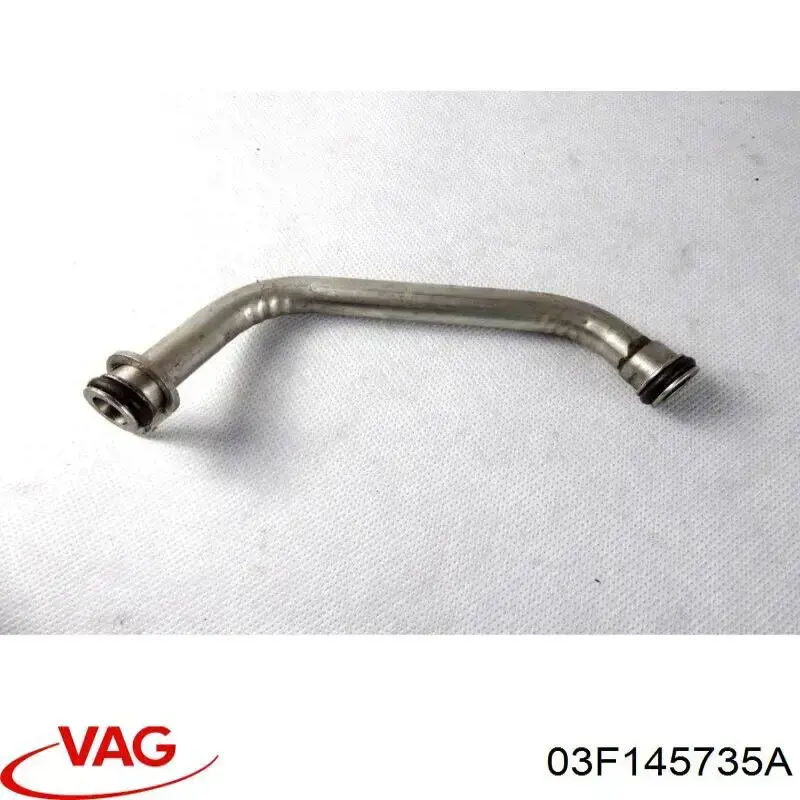Трубка (шланг) отвода масла от турбины VAG 03F145735C цена, от 7.37 USD