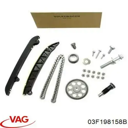Ремкомплект ГРМ VAG 03F198158B цена, от 151.65 USD