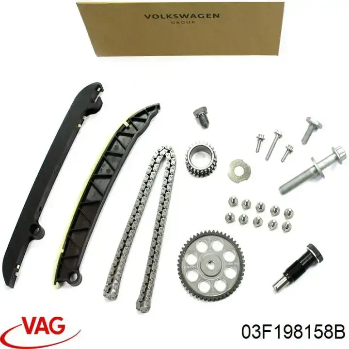 Ремкомплект ГРМ VAG 03F198158B цена, от 151.65 USD