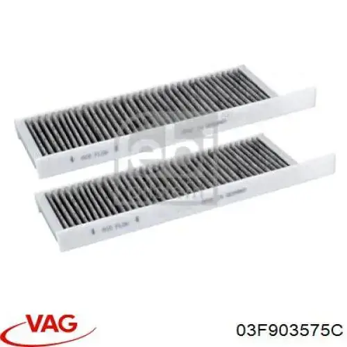 03F903575C VAG Прокладка масляного фильтра