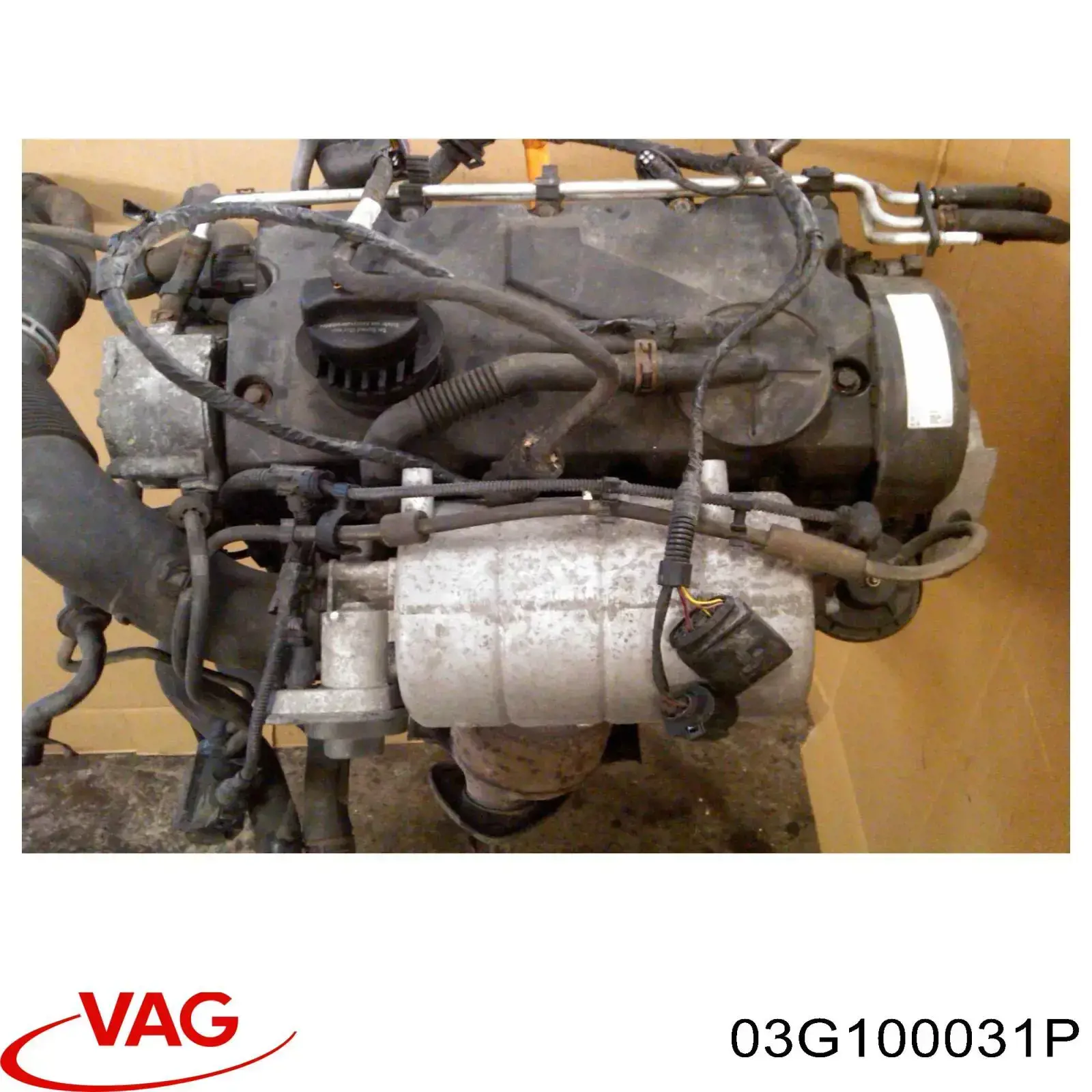 03G100031P VAG двигатель в сборе