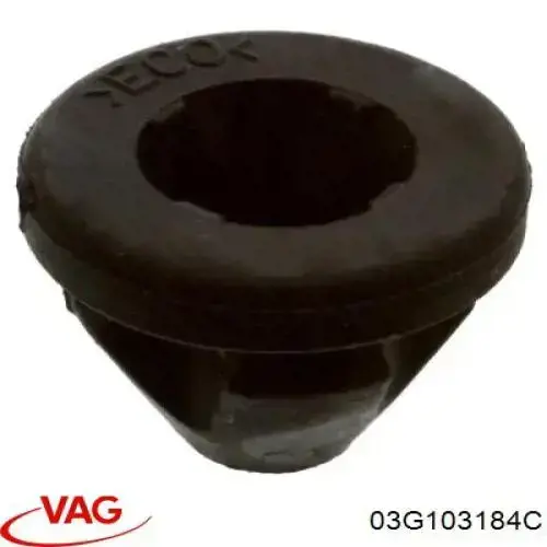 03G103184C VAG Подушка декоративной крышки мотора