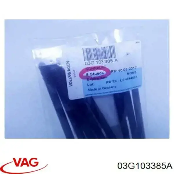 03G103385A VAG Болт крепления форсунки