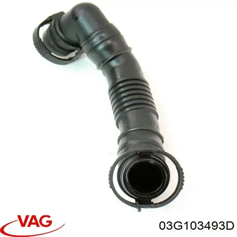 Патрубок вентиляции картера, маслоотделителя VAG 03G103493D цена, от 5.93 USD