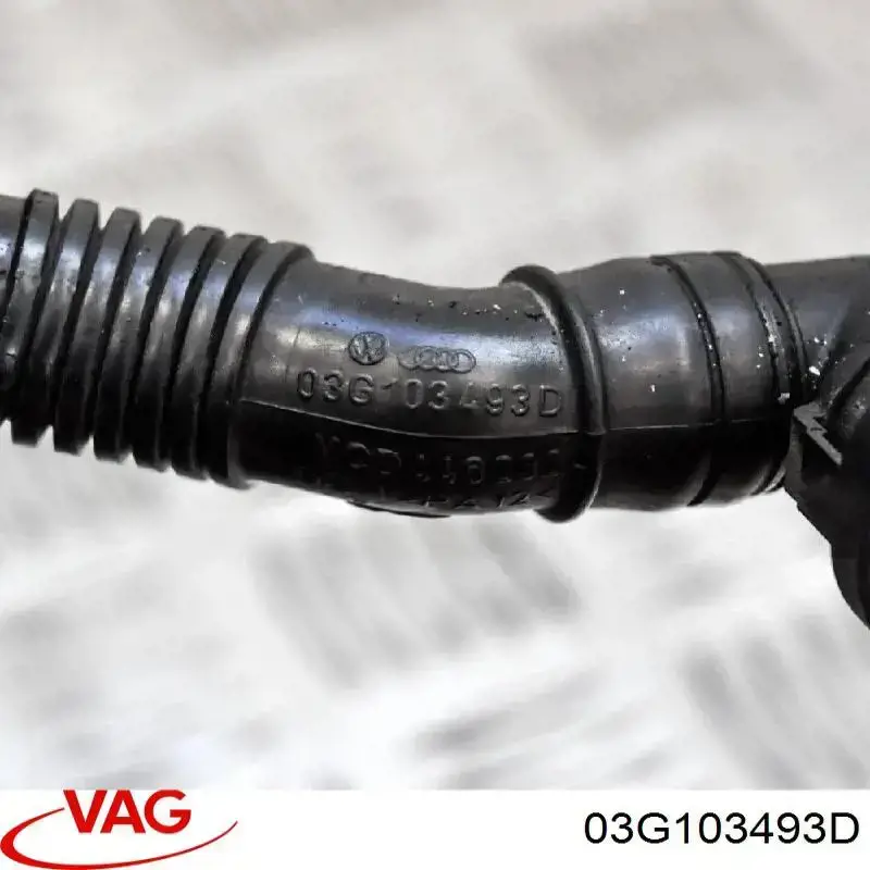 Купить 03G103493D VAG Трубка картера воздушная