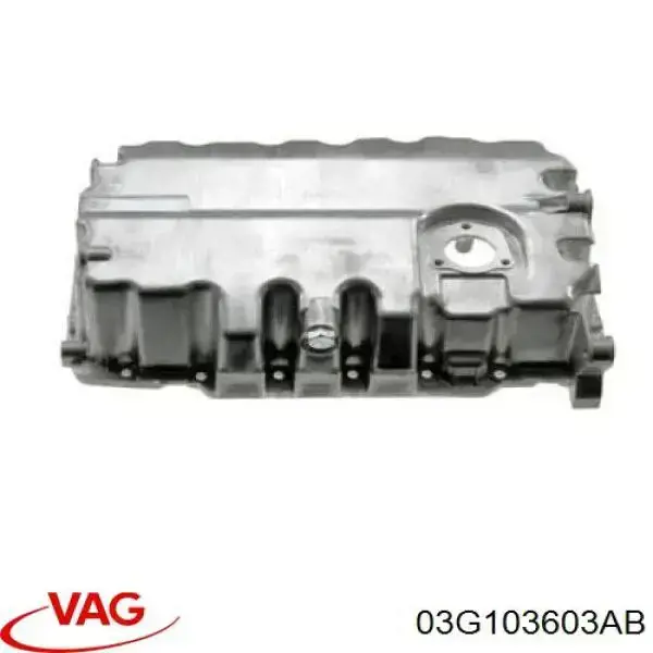 03G103603AB VAG panela de óleo de cárter do motor