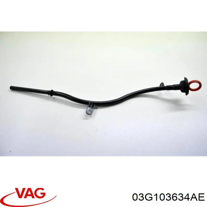 Направляющая щупа-индикатора уровня масла в двигателе VAG 03G103634AE цена, от 24.07 USD