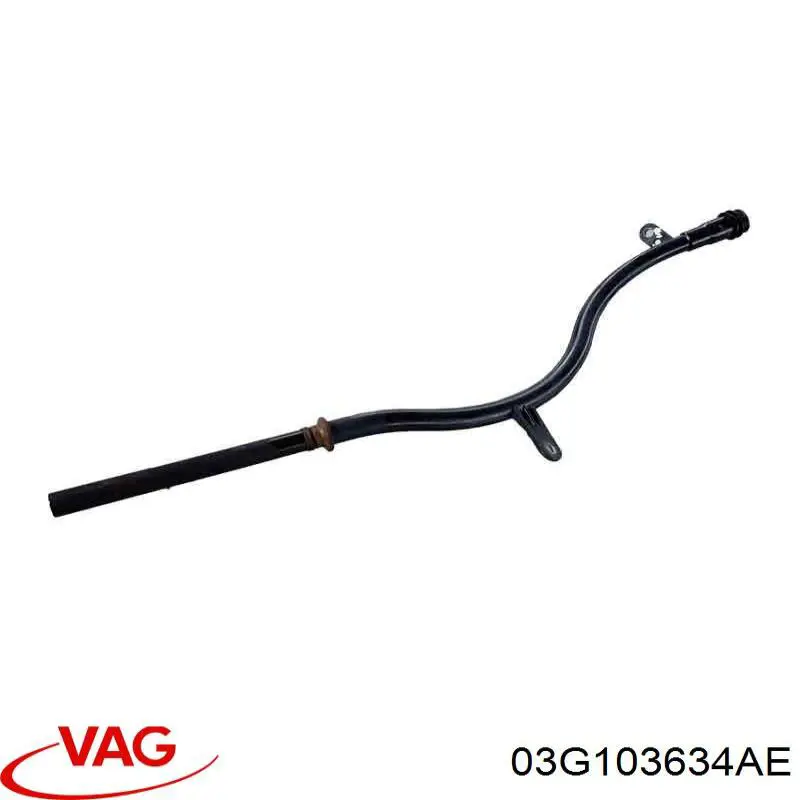 Купить 03G103634AE VAG Направляющая индикатора уровня масла в двигателе