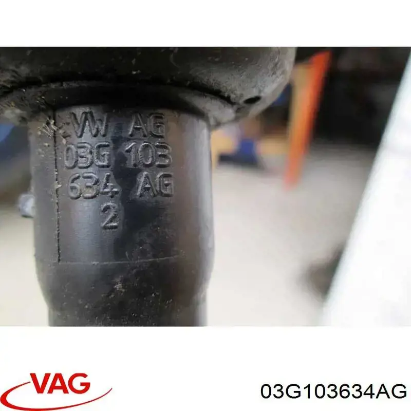Направляющая индикатора уровня масла в двигателе 03G103634AG VAG