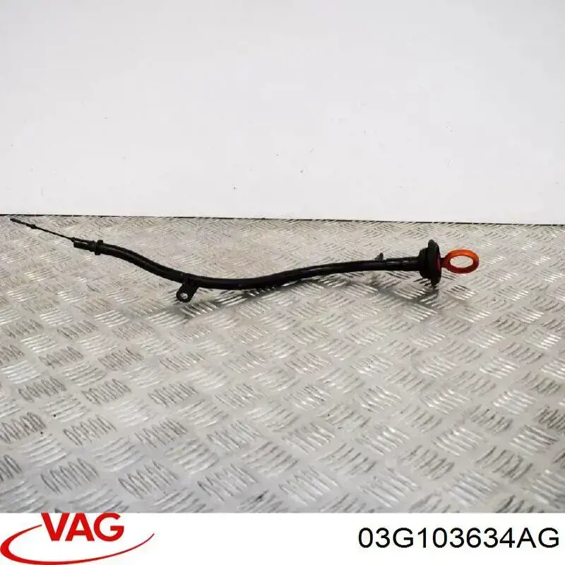 Купить 03G103634AG VAG Направляющая индикатора уровня масла в двигателе
