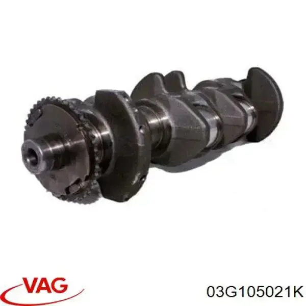 Коленвал 03G105021K VAG