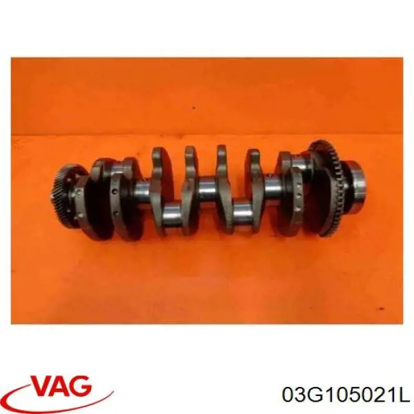 Коленвал 03G105021F VAG