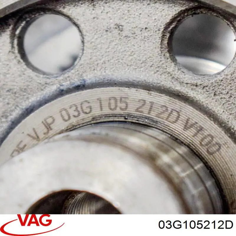 Шкив коленвала 03G105212D VAG