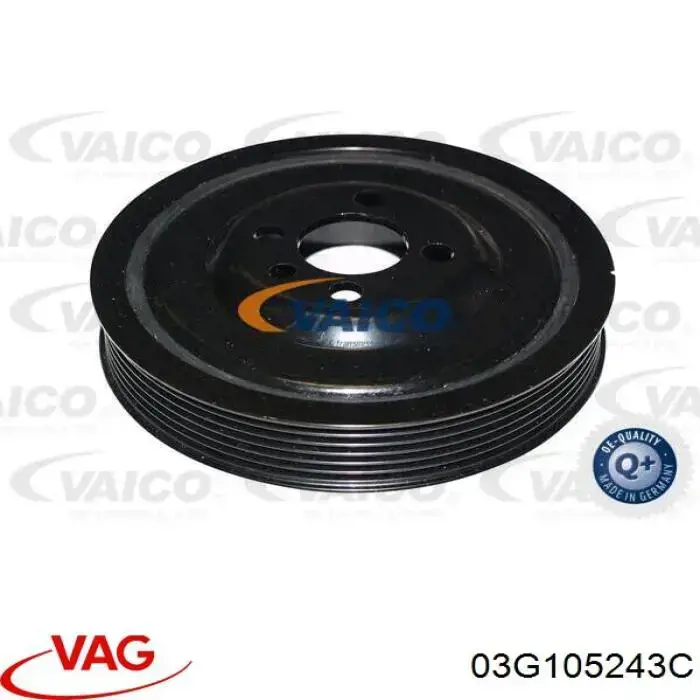 Купить 03G105243C VAG Шкив-демпфер коленвала