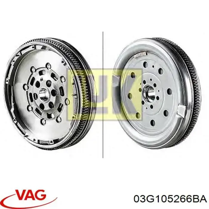 Купить 03G105266BA VAG Маховик с зубчатым ободом