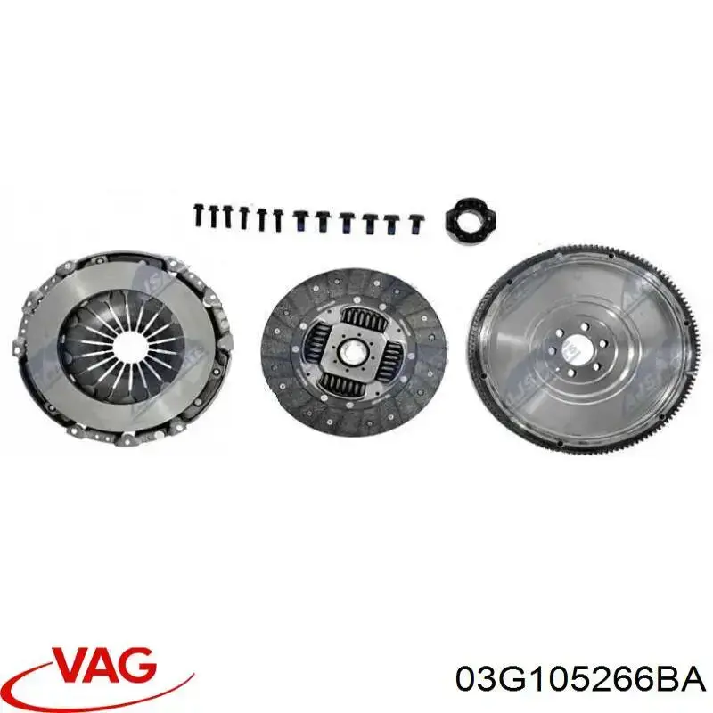 Маховик двигателя VAG 03G105266BA цена, от 225.73 USD