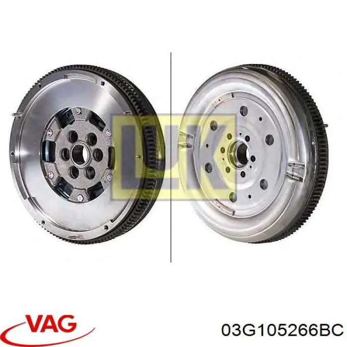 03G105266BC VAG volante de motor