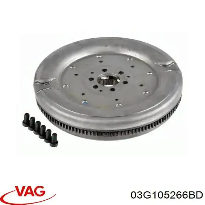 Купить 03G105266BD VAG Маховик с зубчатым ободом