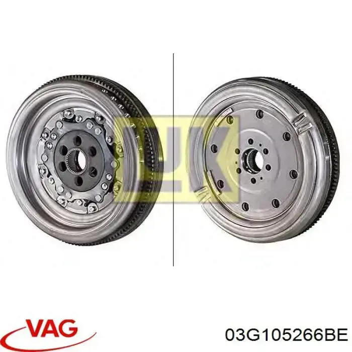 Купить 03G105266BE VAG Маховик с зубчатым ободом
