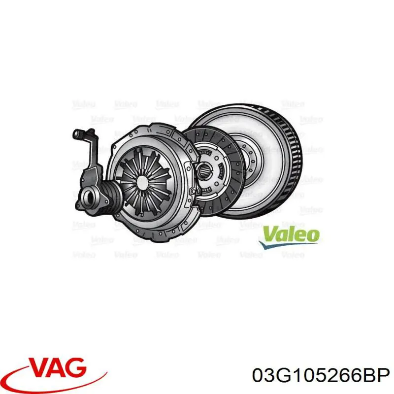 Купить 03G105266BP VAG Маховик с зубчатым ободом