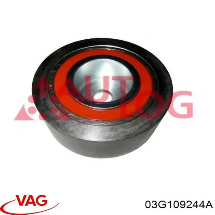 Обводной ролик ремня ГРМ VAG 03G109244A цена, от 31.31 USD