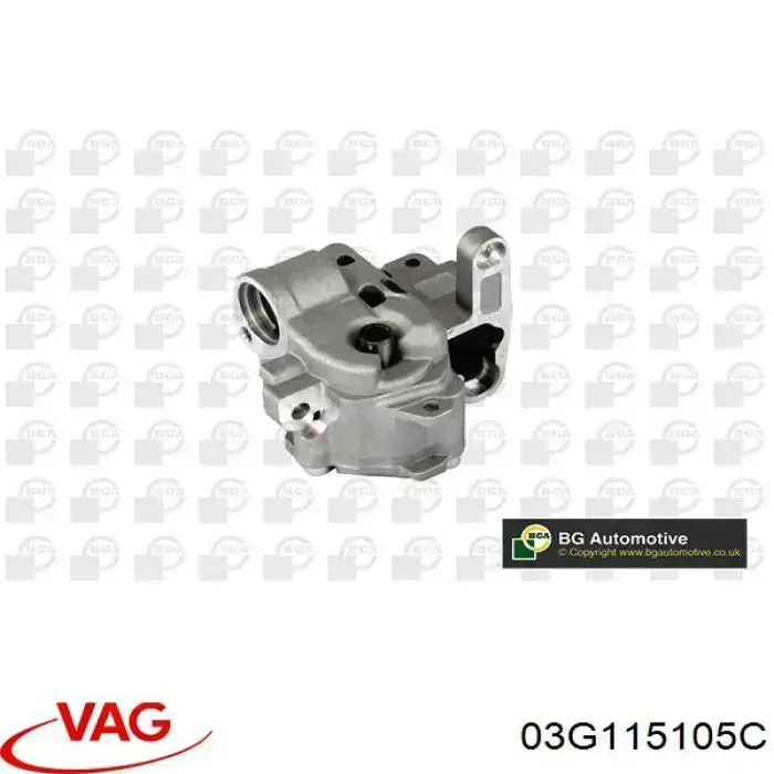 Помпа масляная VAG 03G115105C цена, от 102.48 USD