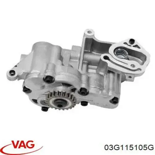 Помпа масляная VAG 03G115105G цена, от 102.48 USD