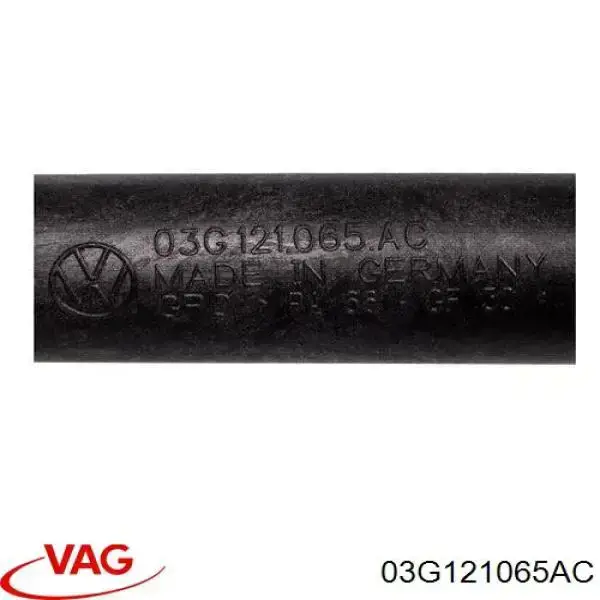 Compre 03G121065AC VAG Mangueira (cano derivado) do sistema de esfriamento