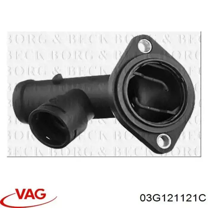 Фланец системы охлаждения 03G121121C VAG