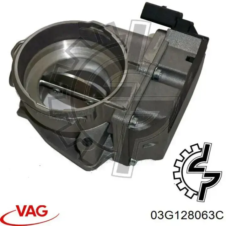 Заслонка воздушная VAG 03G128063C