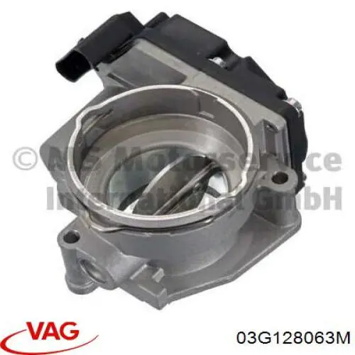 Дроссельная заслонка в сборе VAG 03G128063M цена, от 25.34 USD