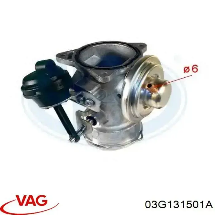 03G131501A VAG Клапан рециркуляции отработавших газов EGR