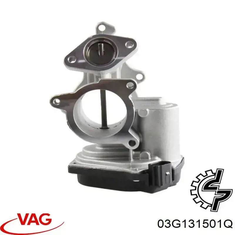 Купить 03G131501Q VAG Клапан EGR системы рециркуляции отработавших газов
