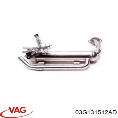 Купить 03G131512AD VAG Радиатор системы EGR
