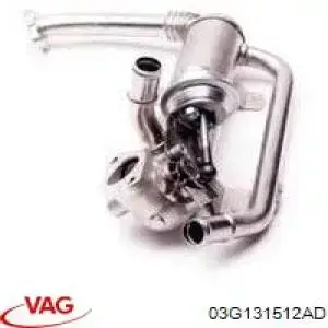 Радиатор системы рециркуляции ОГ VAG 03G131512AD