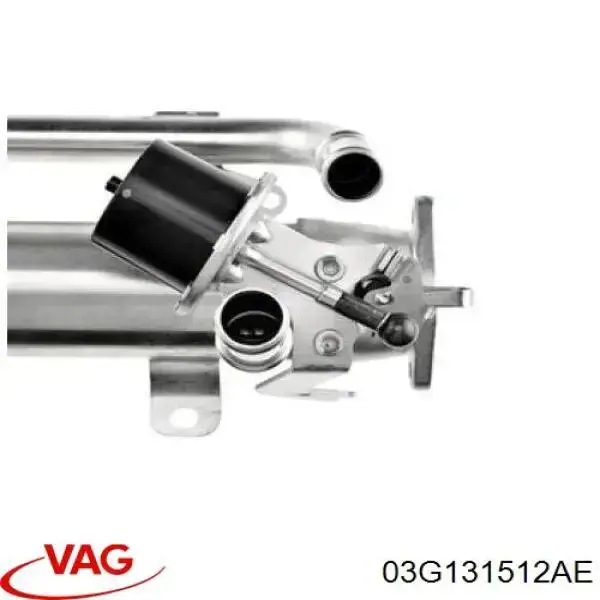 Радиатор системы EGR рециркуляции выхлопных газов VAG 03G131512AE цена, от 35.47 USD