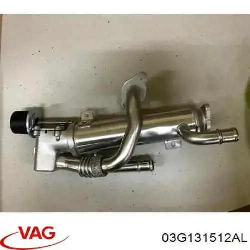 Радиатор системы EGR рециркуляции выхлопных газов VAG 03G131512AL цена, от 89.05 USD